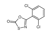 5-(2,6-dichlorophenyl)-1,3,4-oxathiazol-2-one Structure