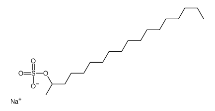 sodium,octadecan-2-yl sulfate Structure