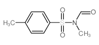 N-methyl-N-(4-methylphenyl)sulfonyl-formamide structure