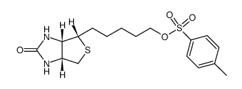 biotin tosylate Structure