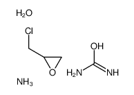 azanium,2-(chloromethyl)oxirane,urea,hydroxide Structure