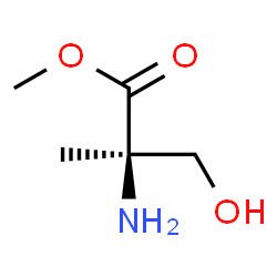 D-Serine, 2-methyl-, methyl ester (9CI) Structure