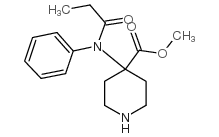 Norcarfentanil Structure