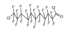 11-Chlor-perfluor-undecansaeurechlorid结构式