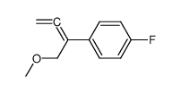 1-fluoro-4-(1-methoxybuta-2,3-dien-2-yl)benzene Structure