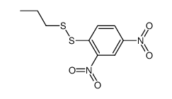 (2,4-dinitro-phenyl)-propyl disulfide Structure