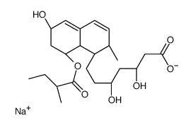 6-EPI PRAVASTATIN,SODIUM SALT结构式