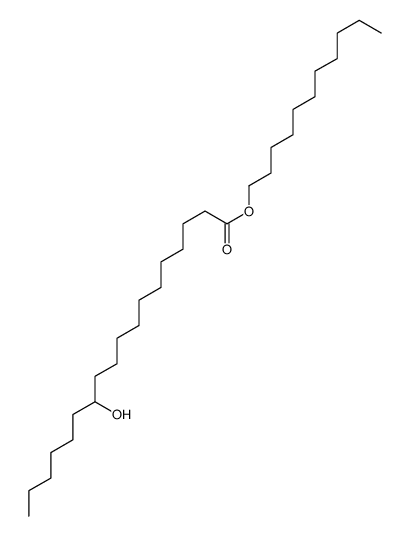 undecyl 12-hydroxyoctadecanoate Structure