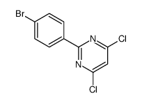 2-(4-bromophenyl)-4,6-dichloropyrimidine picture