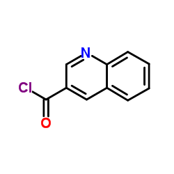 Quinoline-3-carbonyl chloride structure