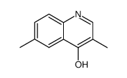 3,6-dimethyl-quinolin-4-ol Structure