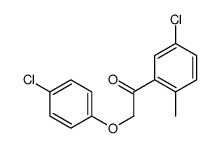 1-(5-chloro-2-methylphenyl)-2-(4-chlorophenoxy)ethanone Structure