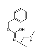 (S)-benzyl 1-(Methylamino)propan-2-ylcarbamate structure