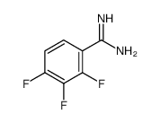 2,3,4-TRIFLUORO-BENZAMIDINE structure