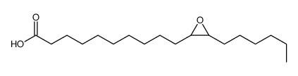 10-(3-hexyloxiran-2-yl)decanoic acid Structure