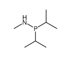 Phosphinous amide, N-methyl-P,P-bis(1-methylethyl) Structure