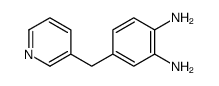 4-(pyridin-3-ylmethyl)benzene-1,2-diamine Structure