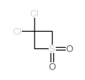 Thietane,3,3-dichloro-, 1,1-dioxide结构式