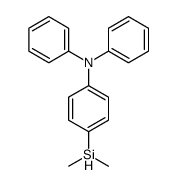 4-dimethylsilyl-N,N-diphenylaniline结构式