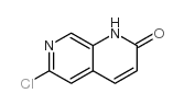 6-CHLORO-1,7-NAPHTHYRIDIN-2(1H)-ONE Structure