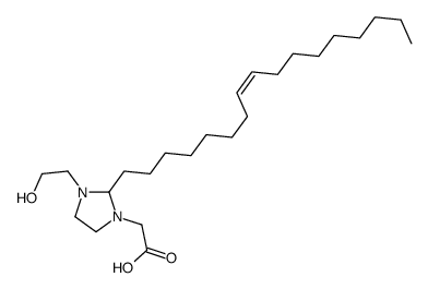 (Z)-1-(carboxylatomethyl)-2-(heptadec-8-enyl)-4,5-dihydro-3-(2-hydroxyethyl)-1H-imidazolium structure