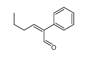 2-phenylhex-2-enal structure