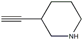 3-Ethynylpiperidine Structure