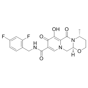 度鲁特韦结构式