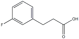 3-(3-fluorophenyl)propanoic acid Structure