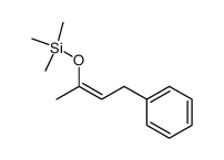 (Z)-3-(trimethylsiloxy)-1-phenyl-2-butene Structure