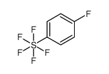 4-Fluorophenylsulphur pentafluoride structure