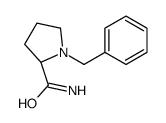 (R)-1-苄基-吡咯烷-2-羧酸酰胺结构式