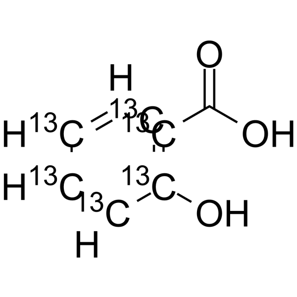 2-Hydroxybenzoic acid (phenyl-13C6) structure