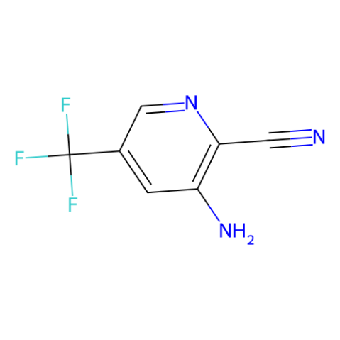 3-amino-2-cyano-5-trifluoromethylpyridine picture