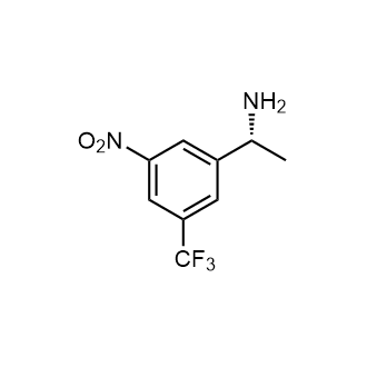 (R)-1-(3-Nitro-5-(trifluoromethyl)phenyl)ethan-1-amine Structure