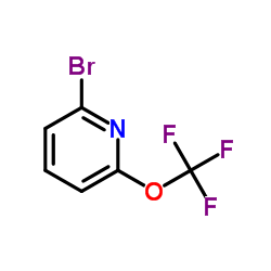 2-Bromo-6-(trifluoromethoxy)pyridine structure