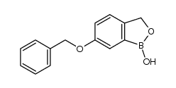 6-benzyloxy-1,3-dihydro-1-hydroxy-2,1-benzoxaborole结构式