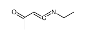 3-Buten-2-one, 4-(ethylimino)- (9CI)结构式