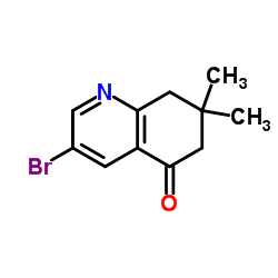 3-Bromo-7,7-dimethyl-7,8-dihydro-5(6H)-quinolinone Structure