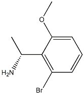 (1R)-1-(6-BROMO-2-METHOXYPHENYL)ETHYLAMINE Structure