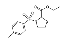 ethyl 3-tosylthiazolidine-2-carboxylate结构式