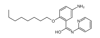 5-amino-2-octoxy-N-pyridin-2-ylbenzamide Structure