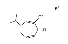 potassium 6-isopropyltropolonate结构式