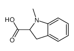 1H-Indole-2-carboxylicacid,2,3-dihydro-1-methyl-(9CI)结构式