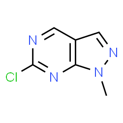 6-Chloro-1-methyl-1H-pyrazolo[3,4-d]pyrimidine structure