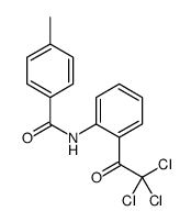 Benzamide,4-methyl-N-[2-(trichloroacetyl)phenyl]- (9CI) picture