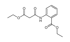 2-carboethoxymalonanilic acid ethyl ester Structure