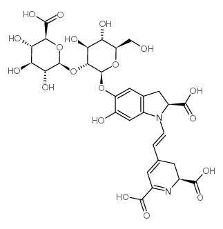 苋菜红甙结构式