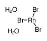 rhodium(3+),tribromide Structure