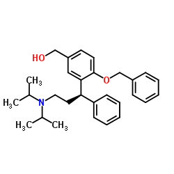 (R)-(4-(Benzyloxy)-3-(3-(Diisopropylamino)-1-Phenylpropyl)Phenyl)Methanol Structure